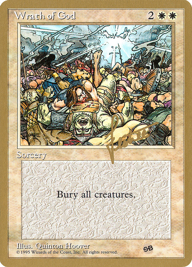 Colère de Dieu (Bertrand Lestree) (SB) [Pro Tour Collector Set]