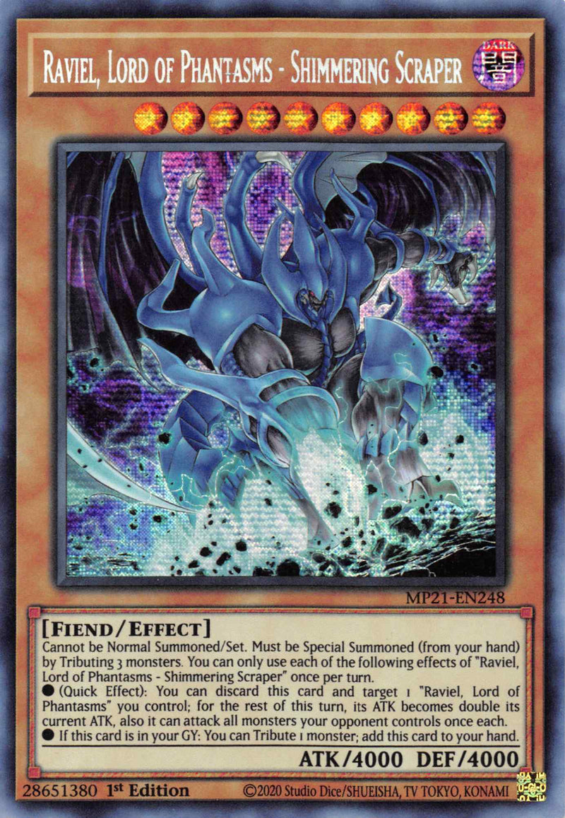 Raviel, empereur de Phantasmes - Grattoir Scintillant [MP21-FR248] Secret Rare Prismatique