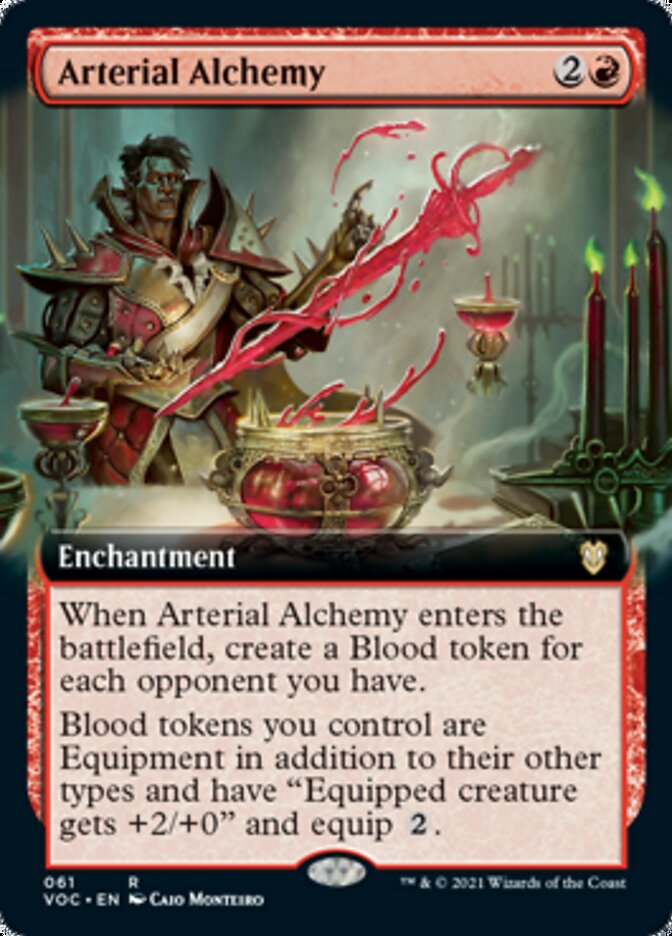 Alchimie artérielle (Extended Art) [Commander Innistrad : Chasse de minuit]