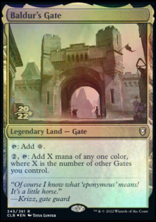 Porte de Baldur [Commander Legends : Battle for Baldur's Gate Prerelease Promos]
