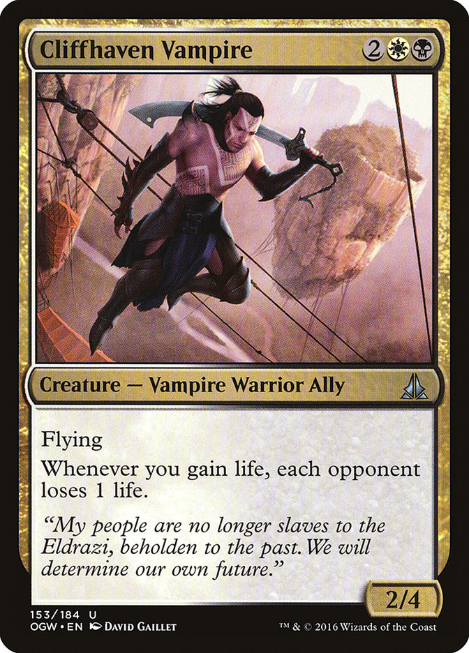 Vampire de Falaise Ciel [Serment des Sentinelles]