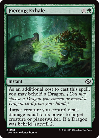 Exhalación Penetrante [Tarkir: Tormenta de Dragones]