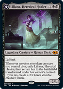 Liliana, guérisseuse hérétique // Liliana, nécromancienne rebelle [Commander Collection: Black]