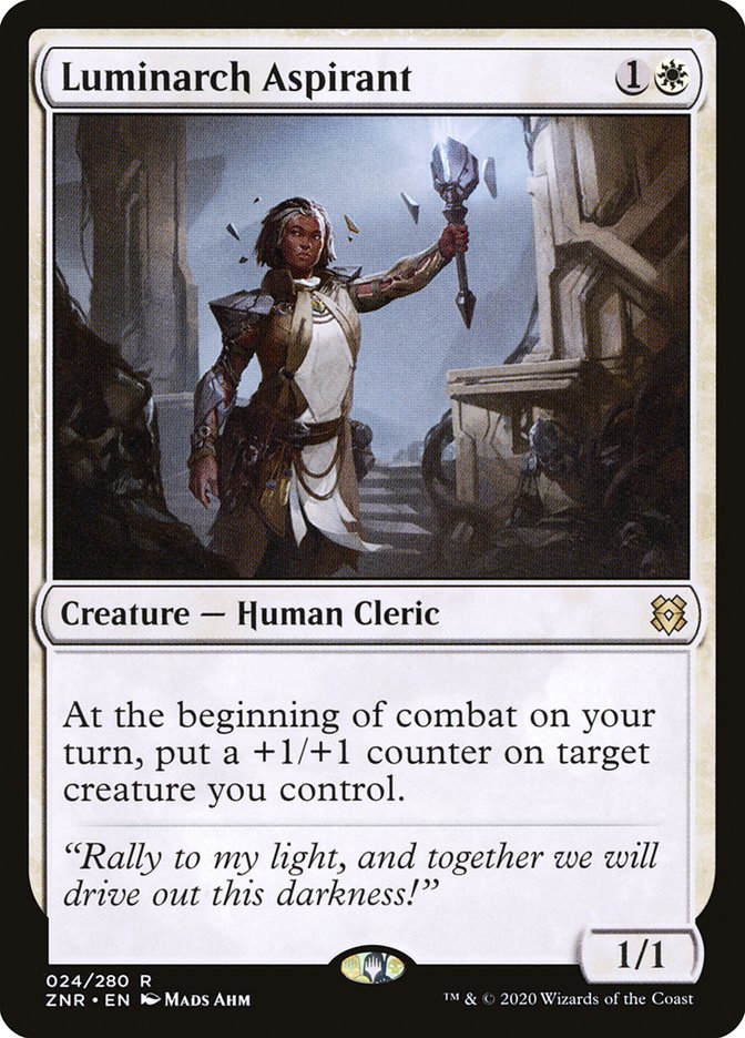 Aspirante lumibrousse [Zendikar Rising]
