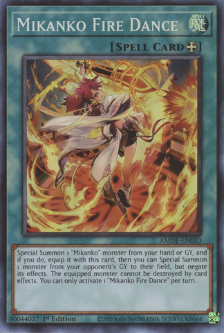 Mikanko Fire Dance [AMDE-FR030] Super Rare