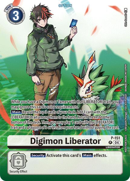 Digimon Liberator [P-151] - P-151 (Legend Pack 2024) [Cartas Promocionales]
