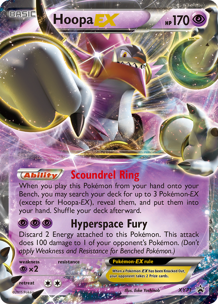 Hoopa EX (XY71) [XY : Promos Étoiles Noires]