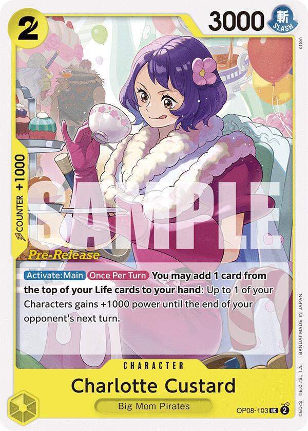 Charlotte Custard [Cartas de Pre-Lanzamiento de Dos Leyendas]