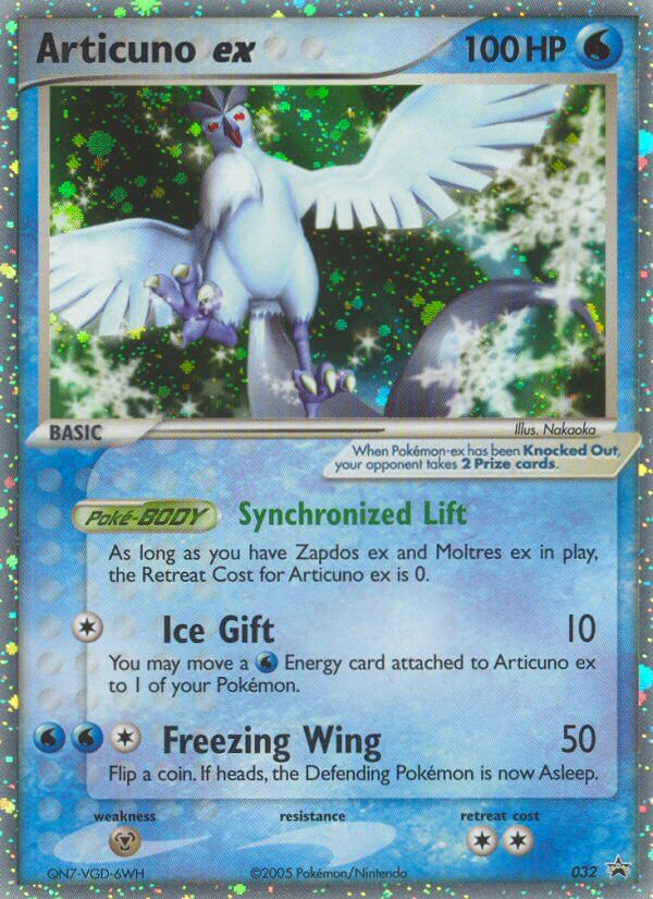 Artikodin ex (032) [Nintendo : Black Star Promos]