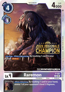 Raremon [P-101] - P-101 (Champion régional 2024) [Cartes promotionnelles]