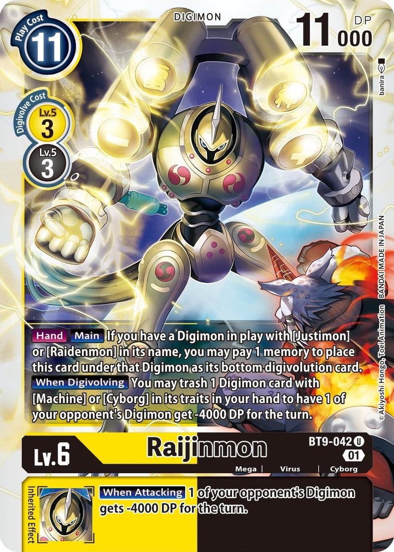 Raijinmon [BT9-042] [Registro X]
