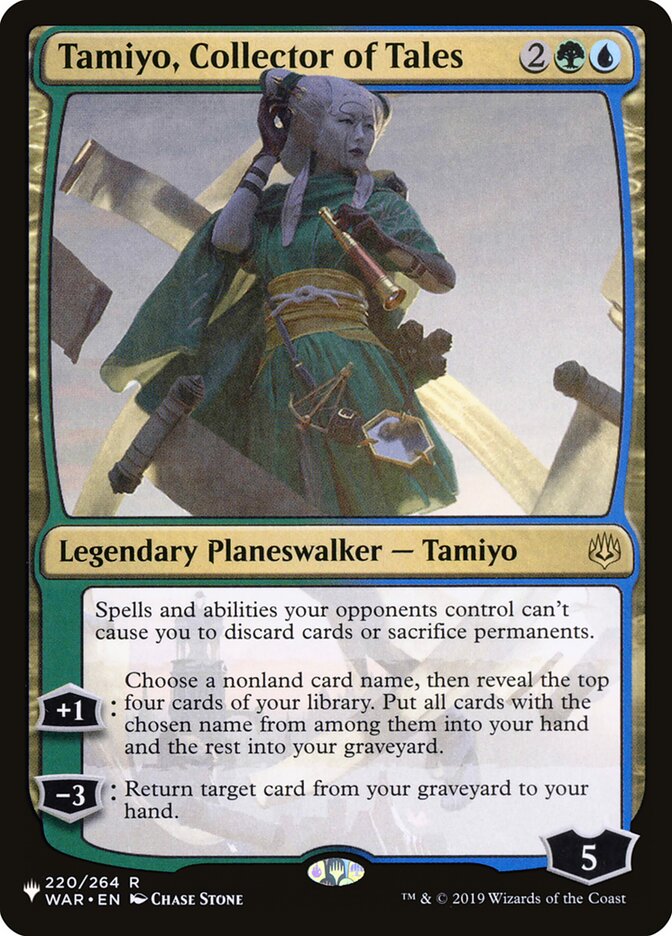 Tamiyo, collectionneuse d'histoires [The List]