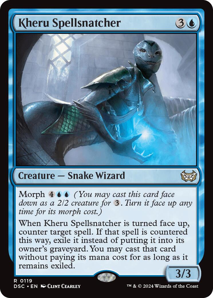 Kheru Spellsnatcher [Duskmourn : Le Manoir des horreurs Commander]