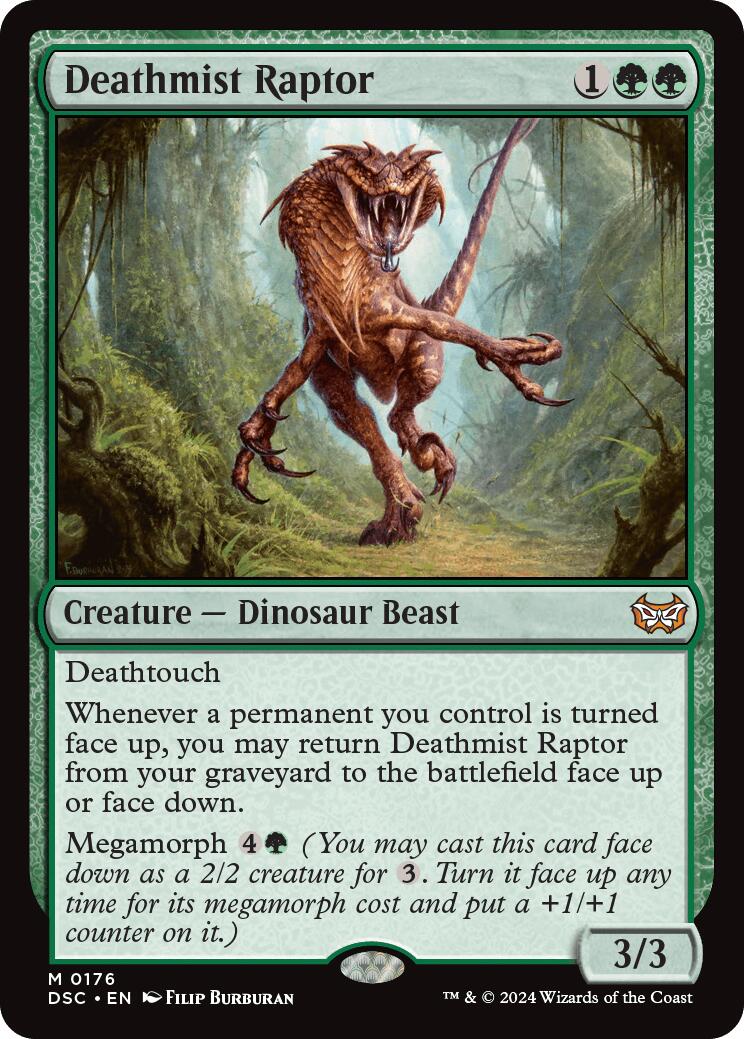 Raptor du Brouillard de la mort [Duskmourn: Commandant de la Maison de l'horreur]