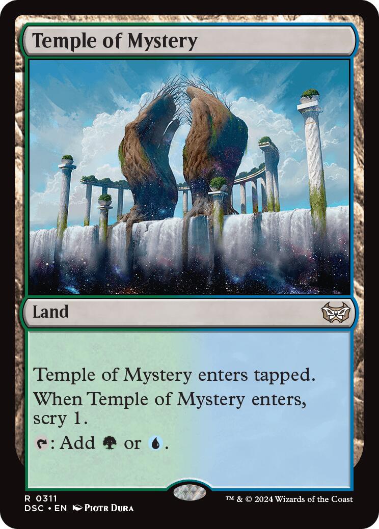 Temple du mystère [Duskmourn : Commandeur de la maison des horreurs]