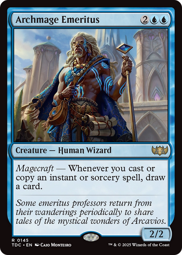 Archimage émérite [Tarkir : Commander de la tempête draconique]