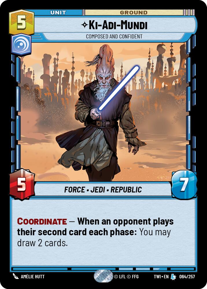 Ki-Adi-Mundi - Calme et confiant (064/257) (064/257) [Le Crépuscule de la République]