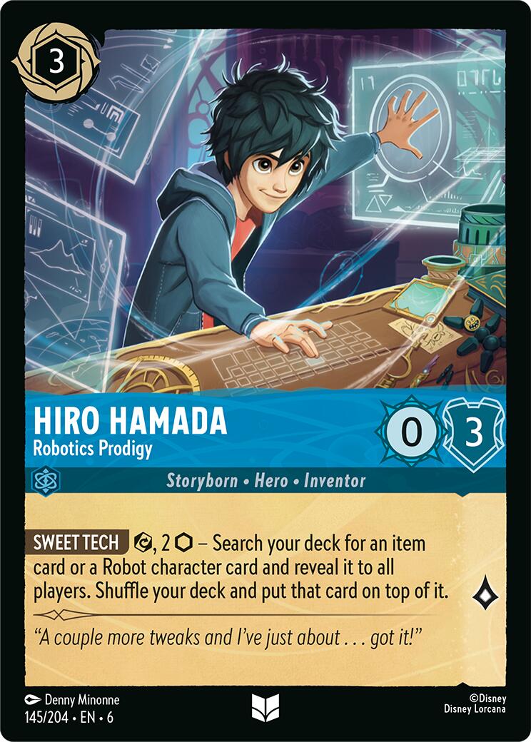 Hiro Hamada - Prodigio de la Robótica (145/204) [Mar de Azurita]