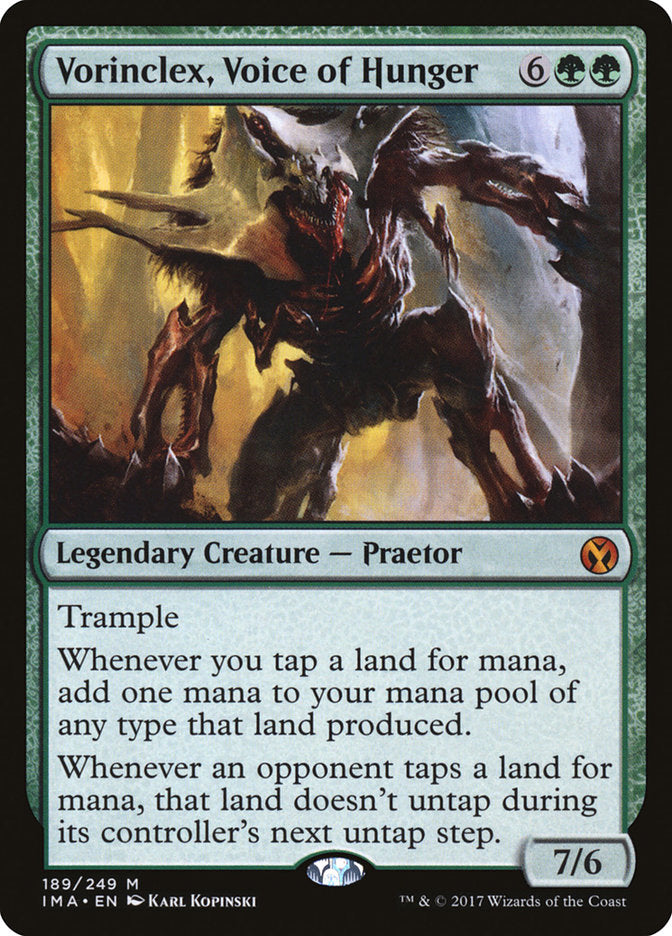 Vorinclex, la Voix de la Faim [Iconic Masters]