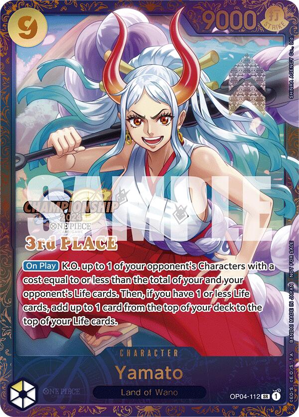 Yamato (Finales del Campeonato 2024, 3.er puesto) [Cartas promocionales de One Piece]