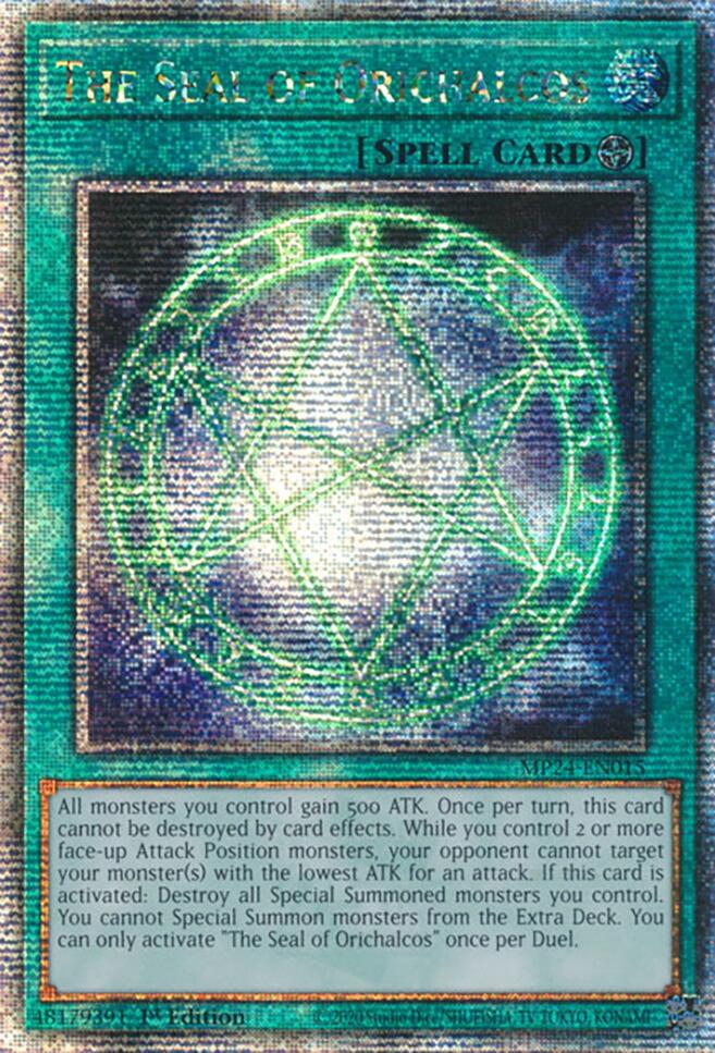 Le Sceau d'Orichalque [MP24-FR015] Quarter Century Secret Rare