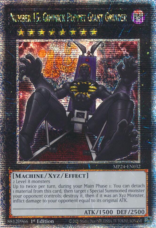 Numéro 15 : Giga-Broyeur Marionnette de l'Ombre [MP24-FR032] Quarter Century Secret Rare