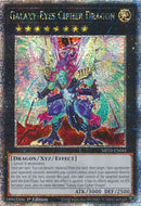 Dragon Cyberse aux Yeux Galactiques [MP24-FR044] Secret Rare Quart de Siècle
