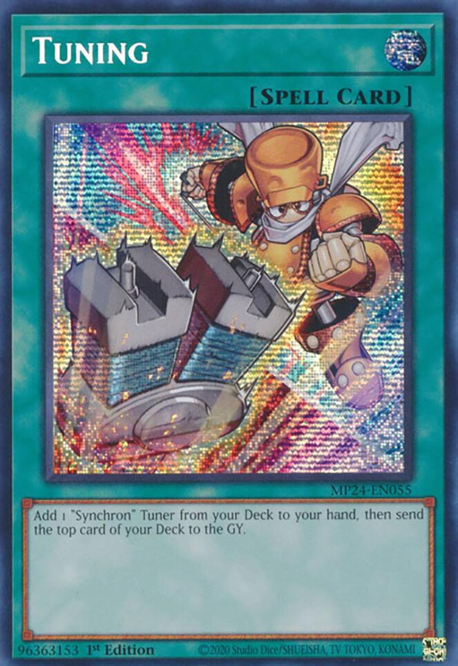 Réglage (Art Alternatif) [MP24-FR055] Prismatic Secret Rare