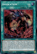 Invocation (Art alternatif) [MP24-FR060] Prismatic Secret Rare