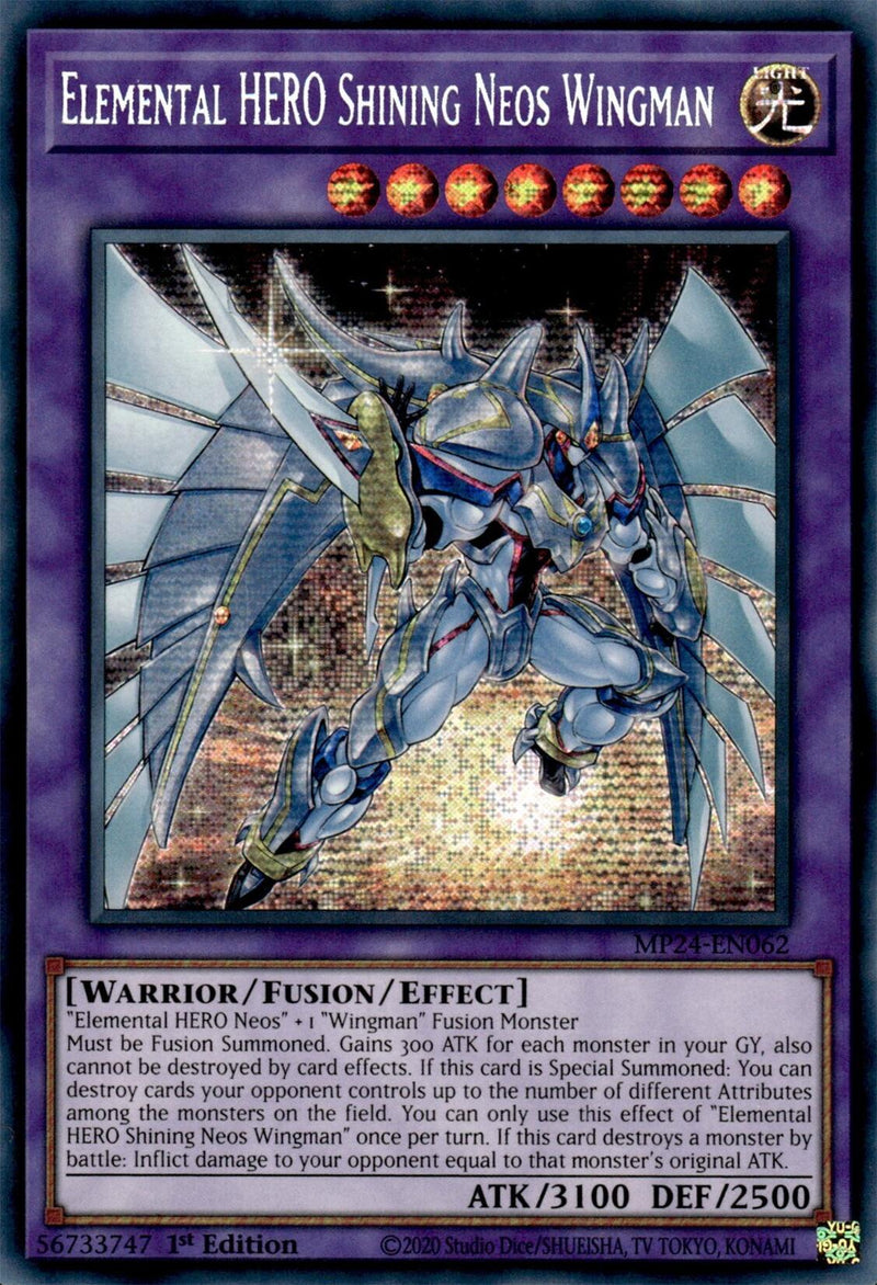 HÉROS Élémentaire Neos Ailé Brillant [MP24-FR062] Secret Rare Prismatique