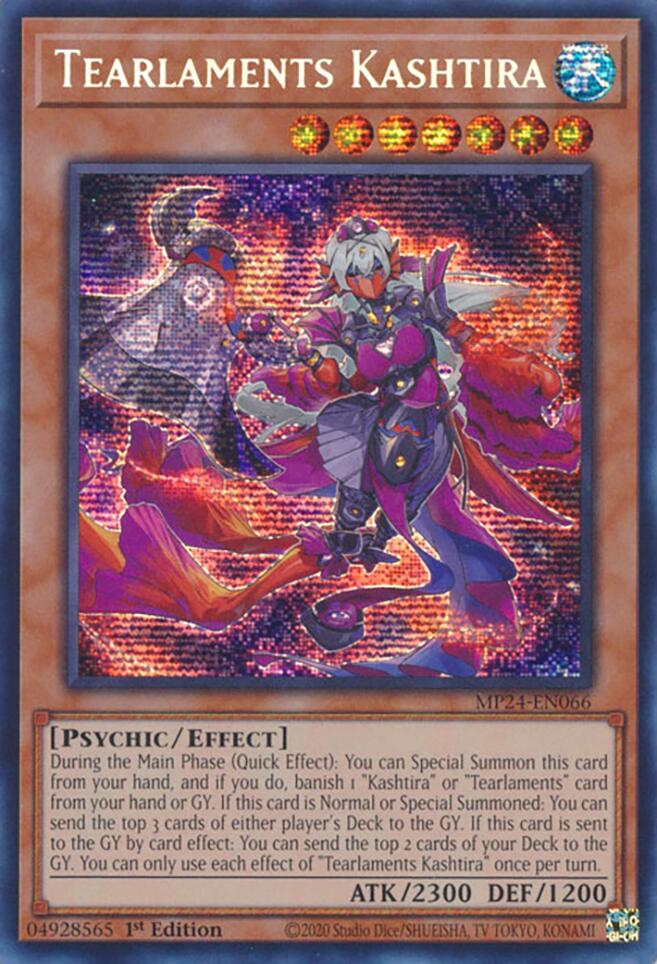 Tearlaments Kashtira [MP24-EN066] Secret Rare Prismatique