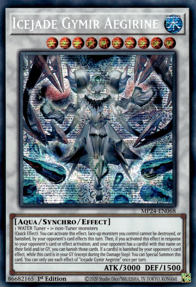 Gymlacroix Aegirine Glaciaire [MP24-FR068] Prismatic Secret Rare
