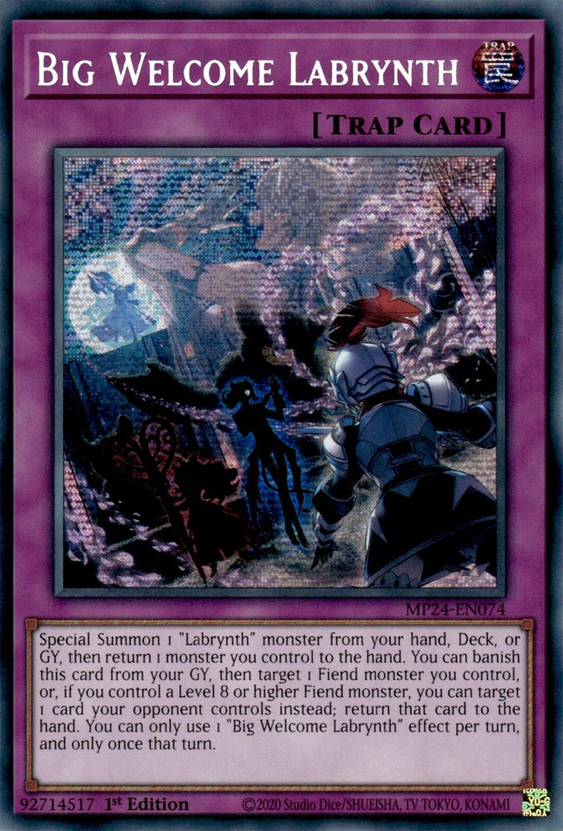 Bienvenue Grande Labrynthe [MP24-FR074] Secret Rare Prismatique