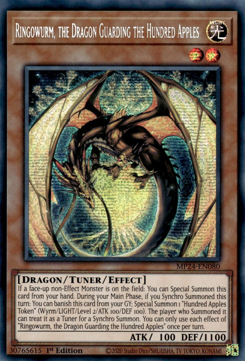 Ringowurm, le dragon gardien des cent pommes [MP24-FR080] Prismatic Secret Rare