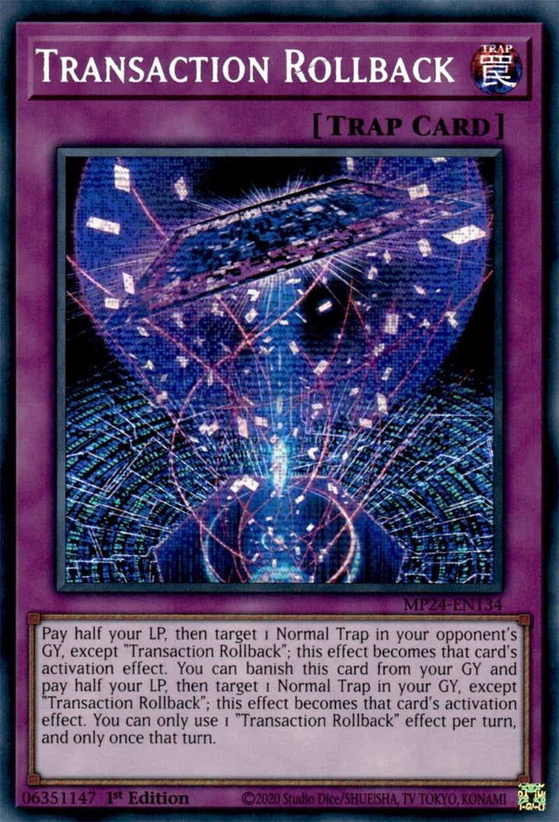 Annulation de transaction [MP24-FR134] Secret Rare Prismatique