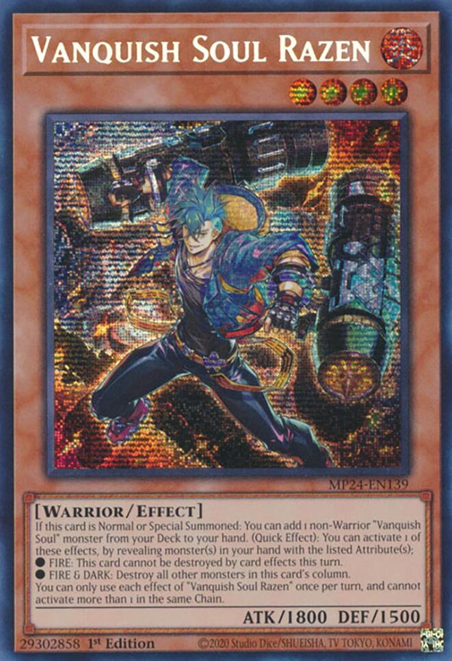 Vanquish Soul Razen [MP24-FR139] Secrète Rare Prismatique