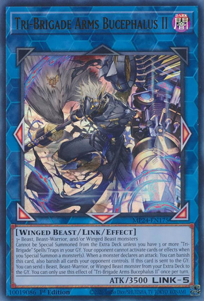 Armes Tri-Brigade Bucephalus II [MP24-FR175] Ultra Rare