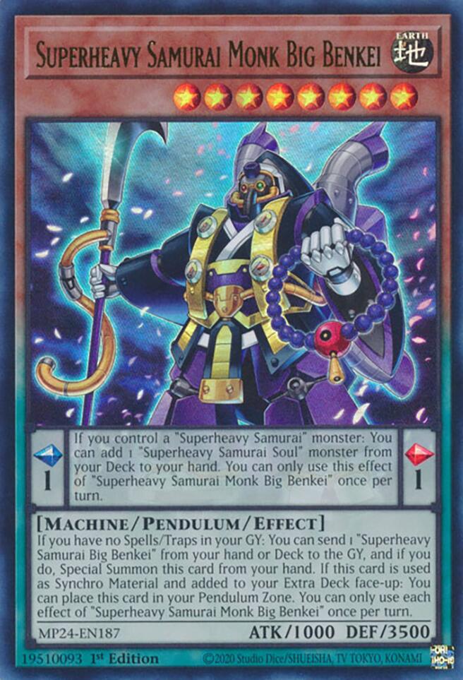 Samouraï Supralourd Moine Big Benkei [MP24-FR187] Ultra Rare