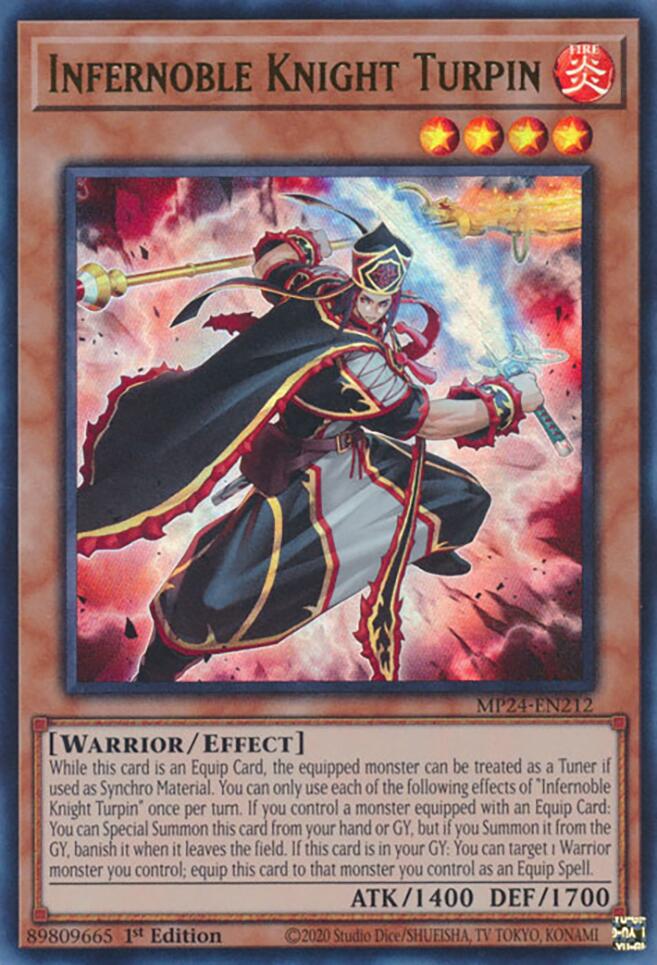 Chevalier Nobleflamme Turpin [MP24-FR212] Ultra Rare
