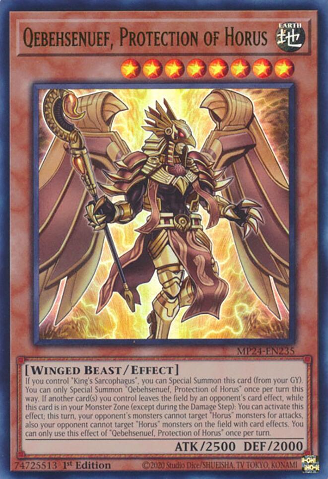 Qebehsenuef, Protección de Horus [MP24-ES235] Ultra Rara