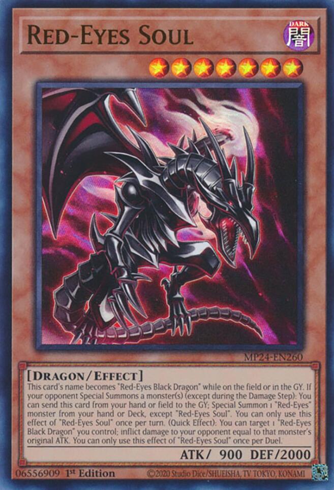 Red-Eyes Soul [MP24-EN260] Ultra Rara