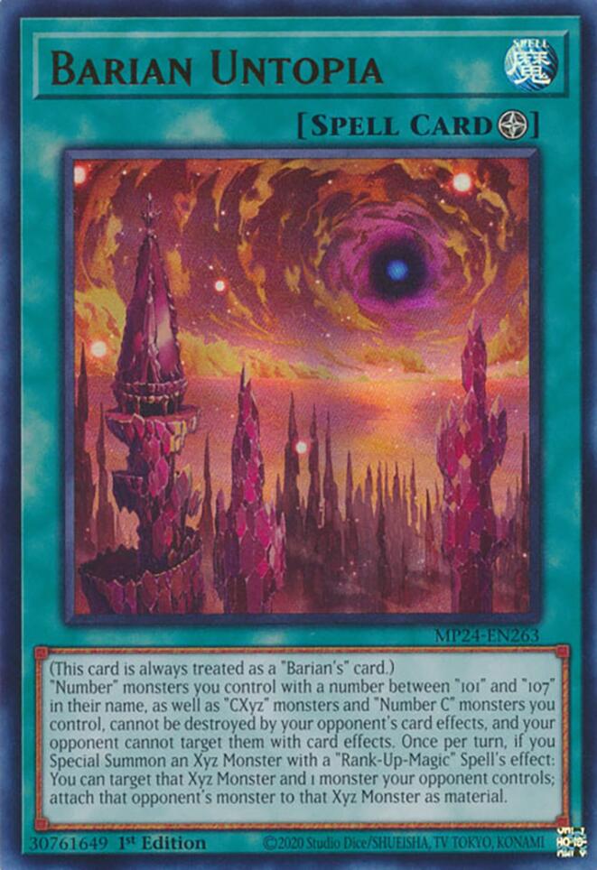 Barian Untopia [MP24-SP263] Ultra Rara