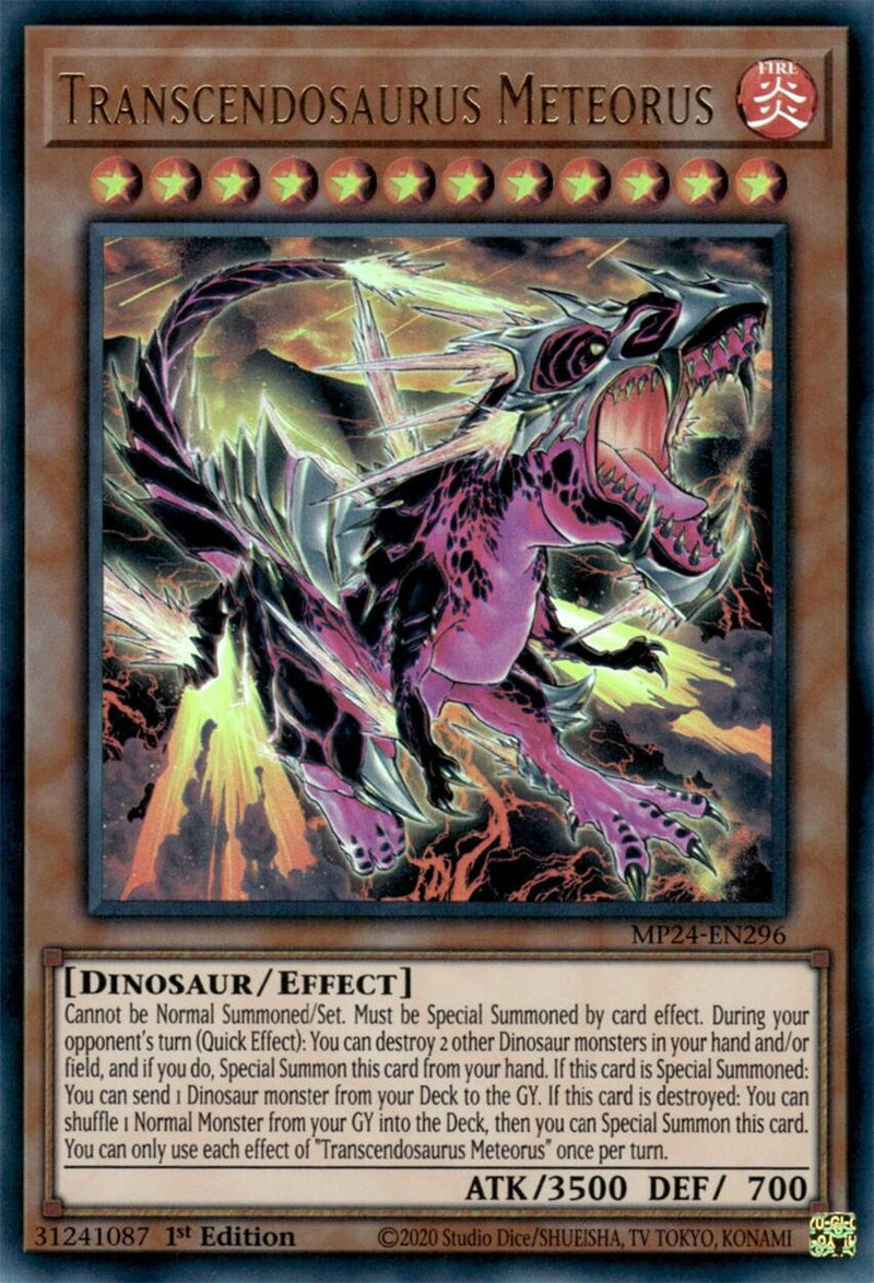 Transcendosaurio Meteorus [MP24-S301] Ultra Rara