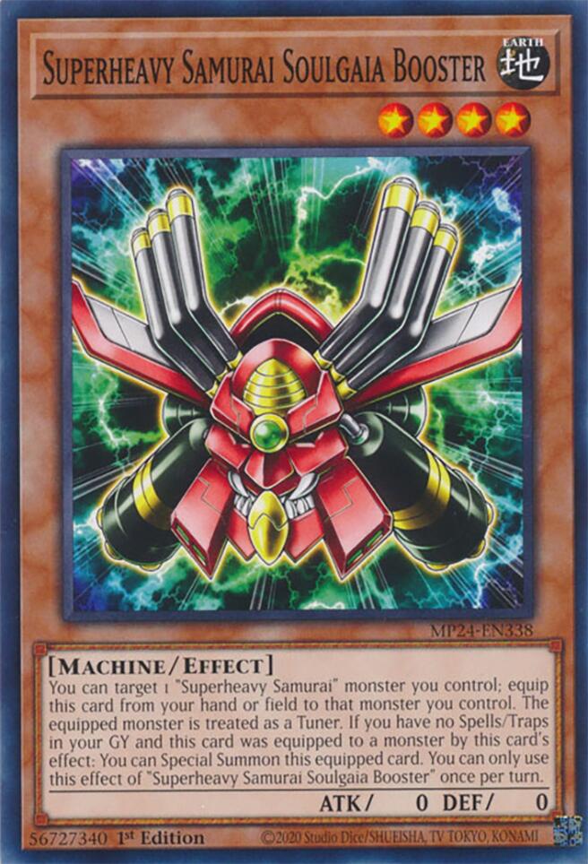 Superheavy Samurai Soulgaia Booster [MP24-EN338] Común