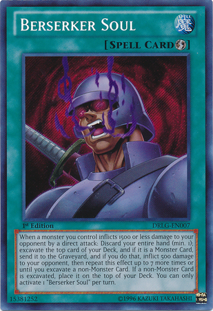 Berserker Soul [DRLG-EN007] Secreta Rara