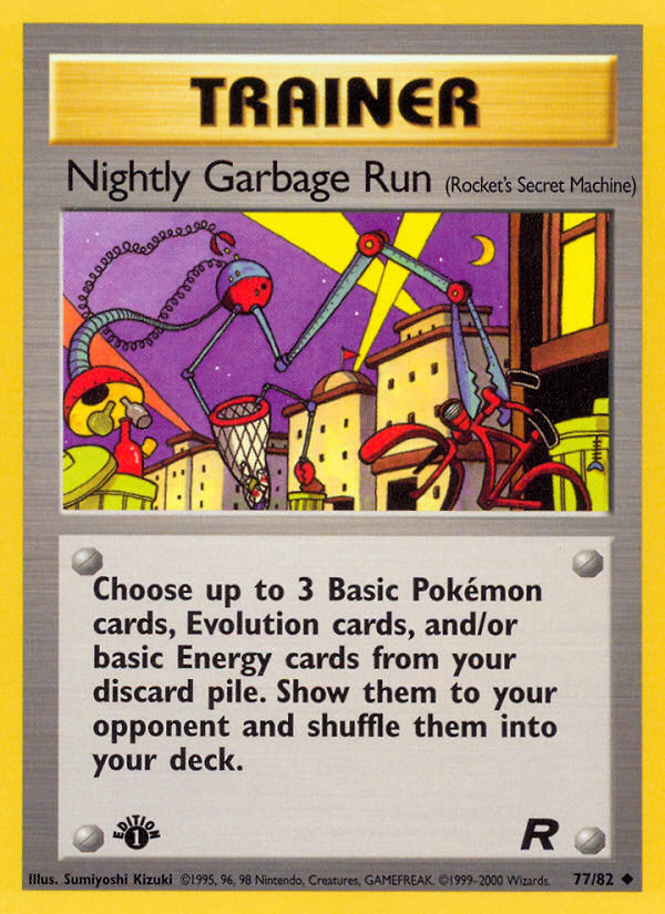 Course aux Ordures Nocturne (77/82) [Team Rocket 1re Édition]