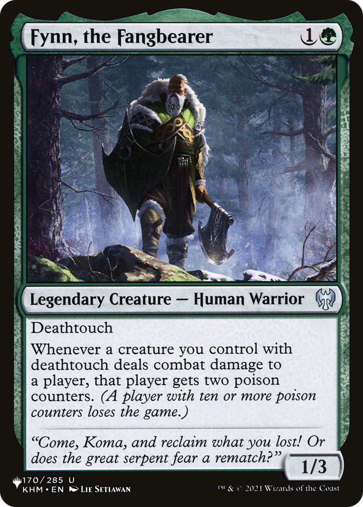 Fynn, portador del Colmillo [The List]
