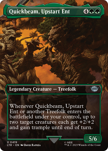 Quickbeam, Ent Impatient (Illustration alternative sans bordure) [Le Seigneur des Anneaux : Contes de la Terre du Milieu]