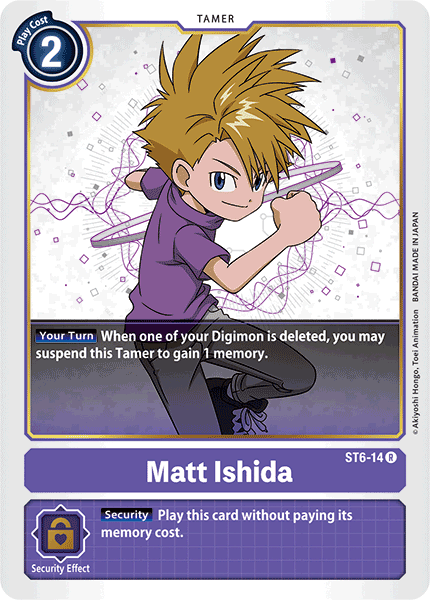 Matt Ishida [ST6-14] [Mazo de Inicio: Violeta Venenosa]