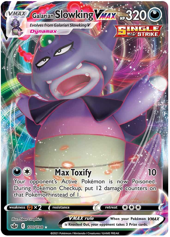 Slowking de Galar VMAX (100/198) [Espada y Escudo-Reinado Hielo]